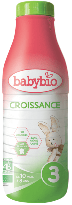 Babybio Croissance 3 tekuté dojčenské bio mlieko 1 l
